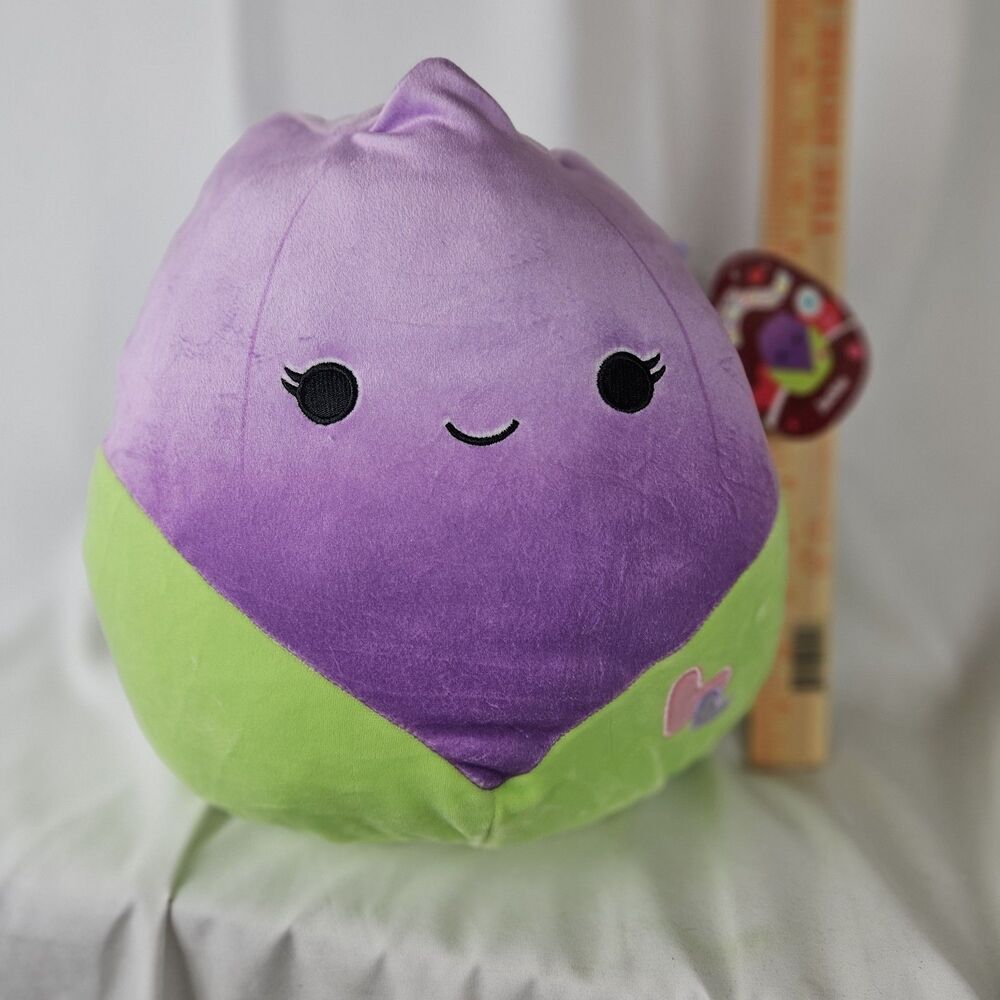 NEW! Squishmallow Jackie the‎ Tulip 11" Plush Toy Valentine's 2023